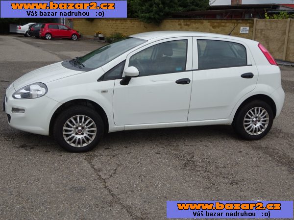 Fiat Punto, 1.4i CNG r.v.2015 1.Maj.serv.kníž.ČR (DPH) 