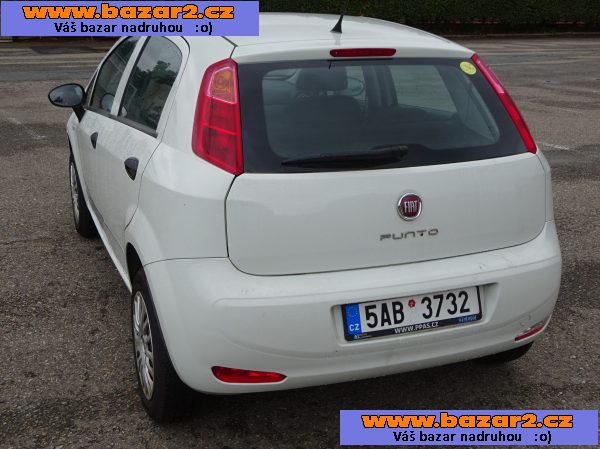 Fiat Punto, 1.4i CNG r.v.2015 1.Maj.serv.kníž.ČR (DPH) 
