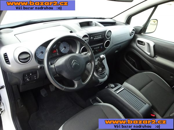 Citroen Berlingo 1.6i r.v.2016 1.Maj.serv.kníž.ČR (73 kw)