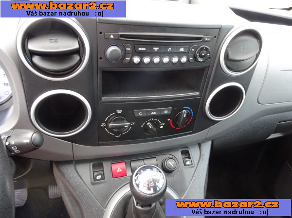 Citroen Berlingo 1.6i r.v.2016 1.Maj.serv.kníž.ČR (73 kw)