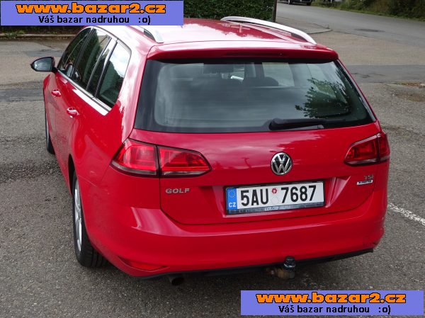 VW Golf 1.2 TSI Variant r.v.2016 (81kw) 2.Maj.serv.kníž.ČR 