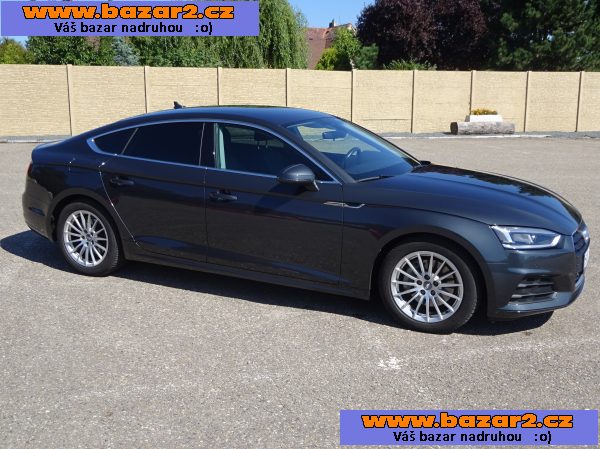 Audi A5 2.0 TDI r.v.2017 2.Maj.serv.kníž.ČR (DPH)