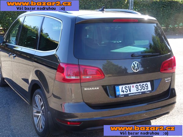 VW Sharan 2.0 TDI r.v.2015 (130 KW) 7 míst AUTOMAT