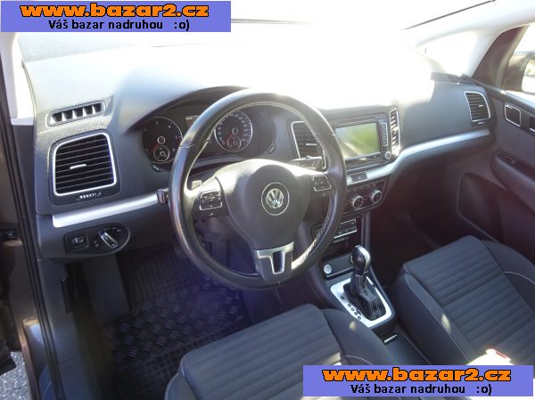 VW Sharan 2.0 TDI r.v.2015 (130 KW) 7 míst AUTOMAT