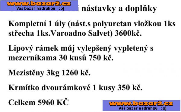 Prodávám včelí úly pro začínající včelaře