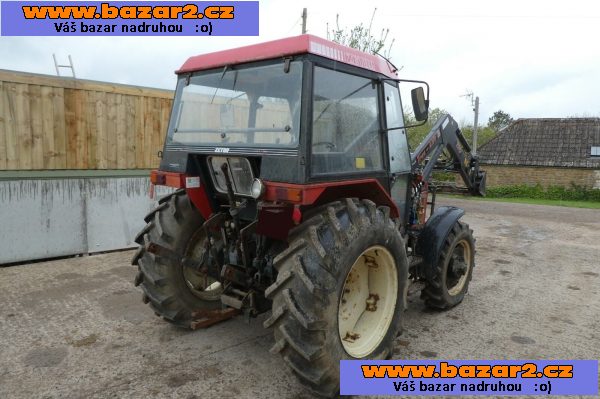 Traktor Zetor 4340 + čelní nakladač