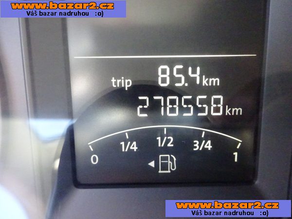 VW Transporter 2.0 TDI r.v.2010 (7 míst) 103 kw