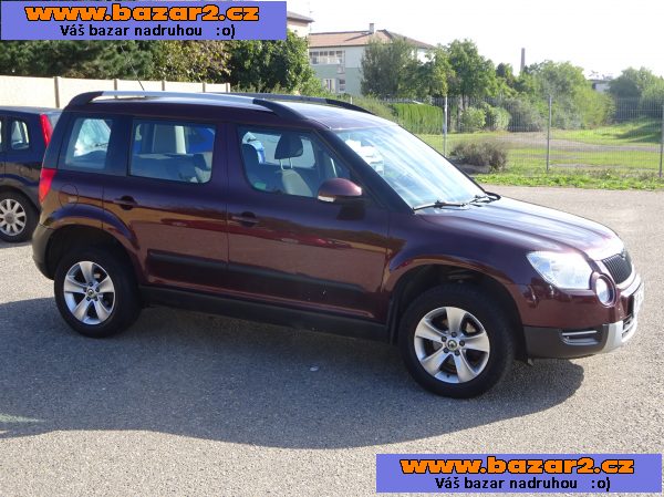 Škoda Yeti 1.2 TSI r.v.2010 (2.Maj.serv.kn.) ČR automat