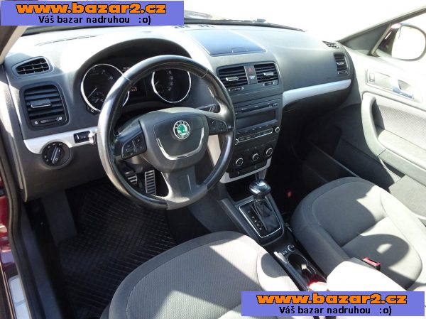 Škoda Yeti 1.2 TSI r.v.2010 (2.Maj.serv.kn.) ČR automat