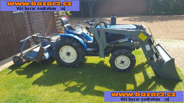  Malotraktor Iseki - velmi dobrý stav + příslušenství
