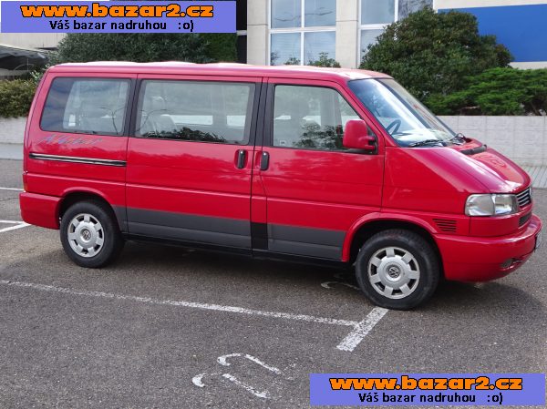 VW Multivan 2.5 TDI r.v.1998 (75 kw) závěs
