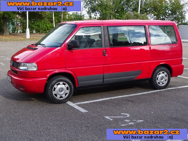 VW Multivan 2.5 TDI r.v.1998 (75 kw) závěs