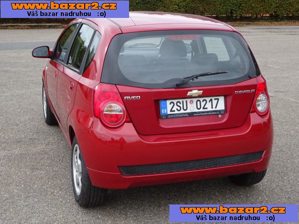Chevrolet Aveo 1.2i r.v.2008 Koupeno v ČR 