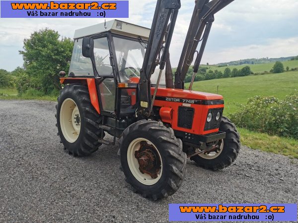 PRODAM ZETOR 7745 Z CELNIM NAKLADACEM 
