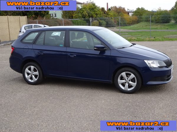 Škoda Fabia 1.0 MPI Combi r.v.2016 Koupeno v ČR el.serviska 