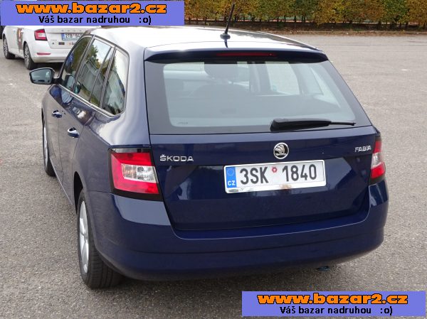 Škoda Fabia 1.0 MPI Combi r.v.2016 Koupeno v ČR el.serviska 
