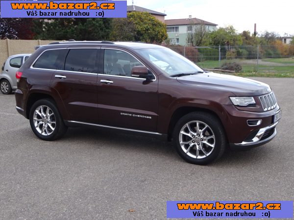 Jeep Grand Cherokee 3.0 CRDI r.v.2015 1.Maj.ser.kn.ČR SUMMIT 
