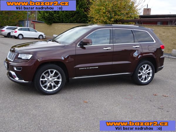 Jeep Grand Cherokee 3.0 CRDI r.v.2015 1.Maj.ser.kn.ČR SUMMIT 