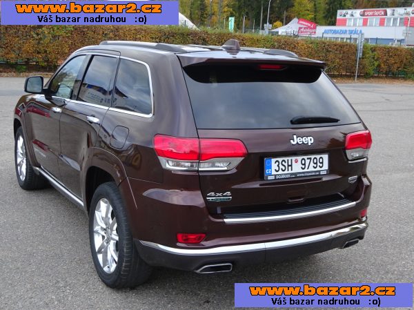 Jeep Grand Cherokee 3.0 CRDI r.v.2015 1.Maj.ser.kn.ČR SUMMIT 