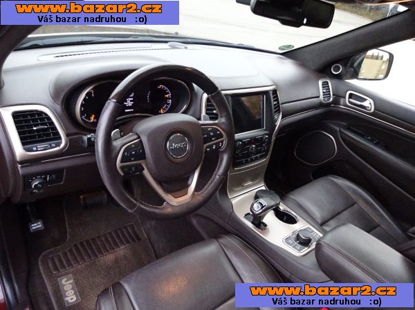 Jeep Grand Cherokee 3.0 CRDI r.v.2015 1.Maj.ser.kn.ČR SUMMIT 