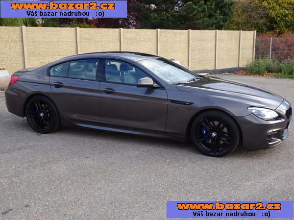 BMW 640i Grand Coupe r.v.2013 (zadní náhon) 