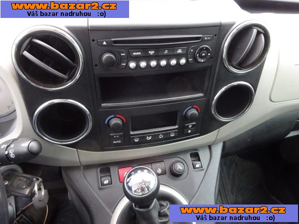Citroen Berlingo 1.6HDI r.v.2014 1.Maj.serv.kníž.ČR (DPH) 