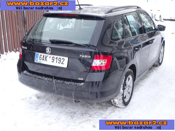 Škoda Fabia 1.0i Combi r.v.2017 (70 kw) el.serviska ČR