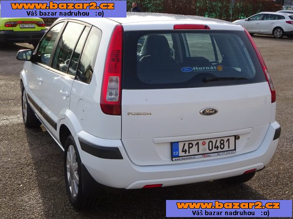 Ford Fusion 1.4i r.v.2009 59KW 1.Maj.serv.kn.Koup.ČR (DPH)