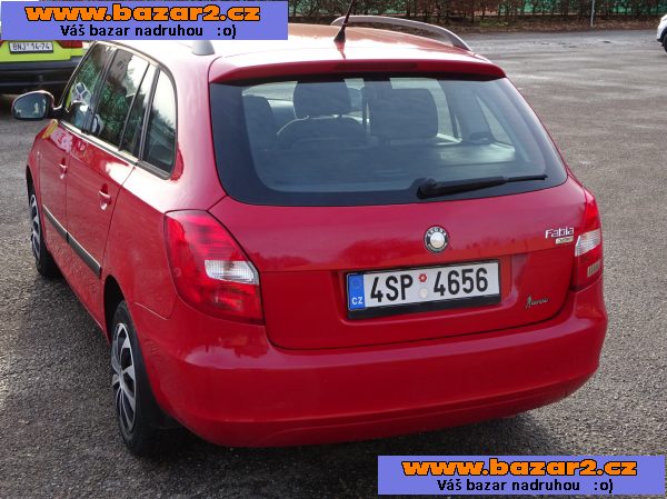 Škoda Fabia 1.2i Combi r.v.2007(51 kw) Koupeno v ČR