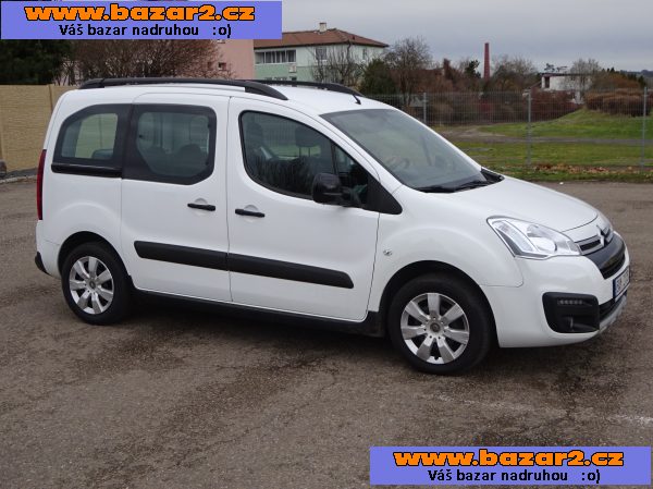 Citroen Berlingo 1.6HDI r.v.2016 serv.kníž.ČR (DPH)