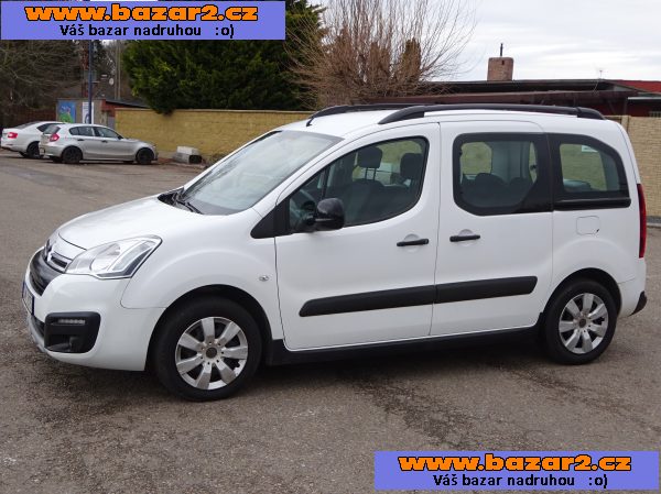 Citroen Berlingo 1.6HDI r.v.2016 serv.kníž.ČR (DPH)