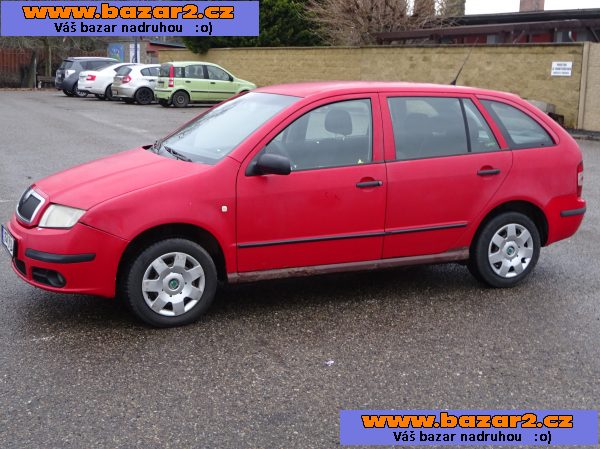 Škoda Fabia 1.4 TDI Combi r.v.2004 (55 kw) Koupeno v ČR