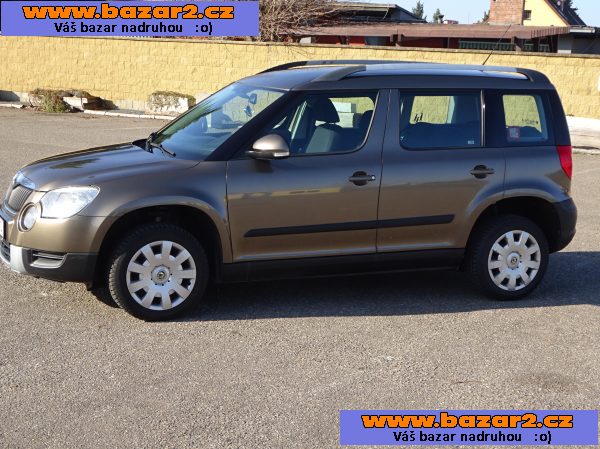 Škoda Yeti 1.2 TSI r.v.2009 (77 KW) Koupeno v ČR