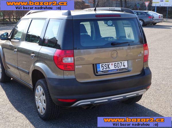 Škoda Yeti 1.2 TSI r.v.2009 (77 KW) Koupeno v ČR