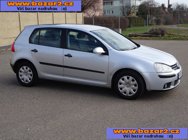 VW Golf 1.9 TDI r.v.2005 (66 KW) Koupeno v ČR