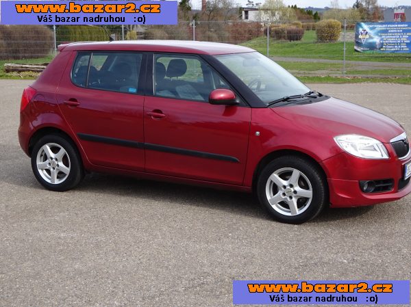 Škoda Fabia 1.2i r.v.2008 1.Maj.serv.kníž.ČR (51 kw)