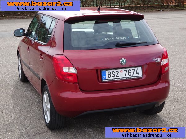 Škoda Fabia 1.2i r.v.2008 1.Maj.serv.kníž.ČR (51 kw)