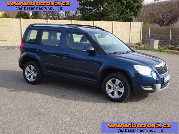 Škoda Yeti 2.0 TDI r.v.2012 (81 kw) 1.Maj.serv.kníž.ČR 