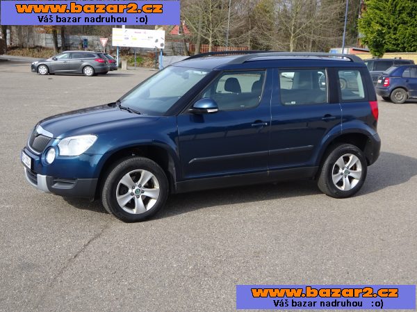 Škoda Yeti 2.0 TDI r.v.2012 (81 kw) 1.Maj.serv.kníž.ČR 