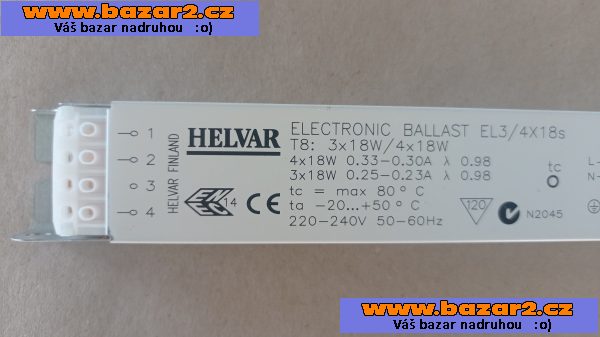 Elektronický předřadník HELVAR