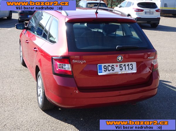 Škoda Fabia 1.2 TSI Combi r.v.2017 (66 kw) Koupeno v ČR
