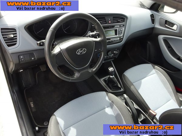 Hyundai i20 1.2i r.v.2018 1.Maj.serv.kníž.ČR (DPH)