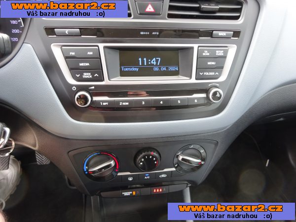 Hyundai i20 1.2i r.v.2018 1.Maj.serv.kníž.ČR (DPH)