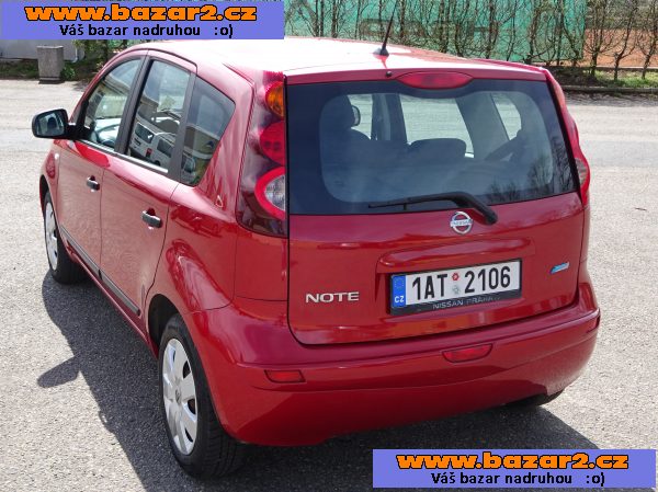 Nissan Note 1.4i r.v.2010 (koupeno v ČR)