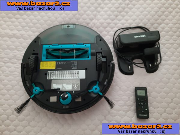robotický vysavač Perfekt cleaner VR2020 české výroby firmy Concept (v záruce)