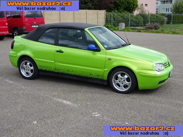 VW Golf 1.9 TDI Cabrio r.v.1999 (66 kw)