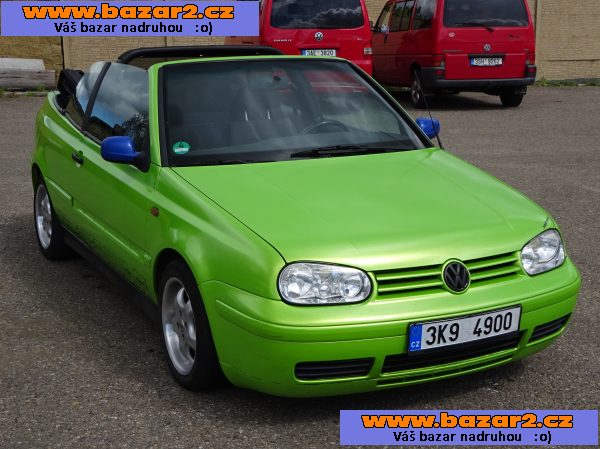 VW Golf 1.9 TDI Cabrio r.v.1999 (66 kw)