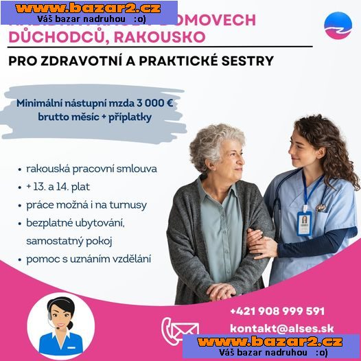 Zdravotní sestra, praktická sestra, Rakousko