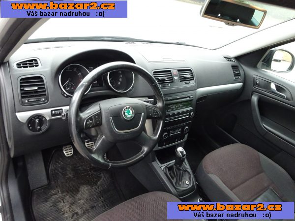 Škoda Yeti 1.4 TSI r.v.2012 (90 kw) serviska ČR