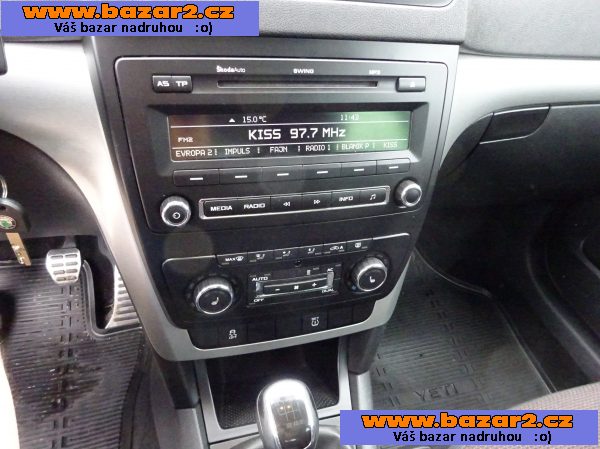 Škoda Yeti 1.4 TSI r.v.2012 (90 kw) serviska ČR